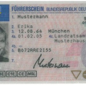 registrierter führerschein